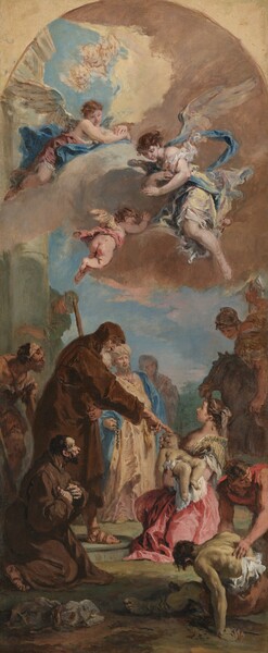Sebastiano Ricci, A Miracle of Saint Francis of Paola