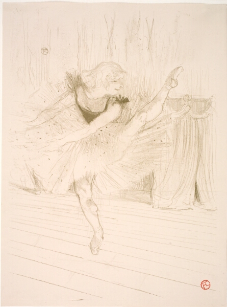Henri de Toulouse-Lautrec, Miss Ida Heath, Danseuse Anglaise