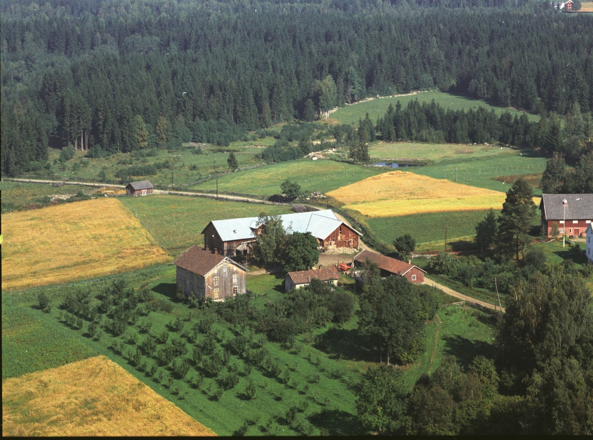Widerøes Flyveselskap A/S, Flyfoto av Breistu, Gaupen, Hedmark.