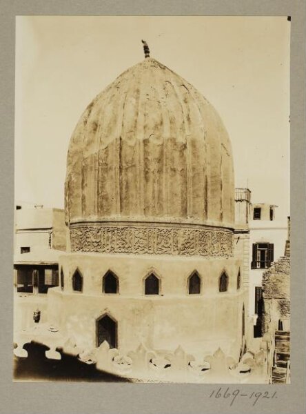 K.A.C. Creswell, Dome of the mosque of Mamluk Amir Ahmad al-Mihmandar, Cairo