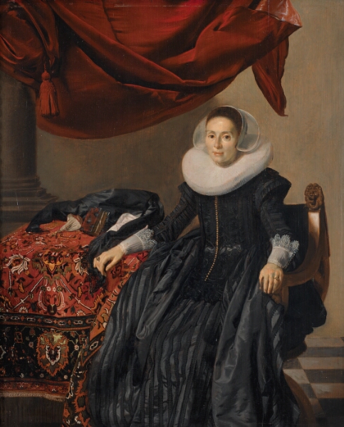 Thomas de Keyser, Portræt af en ung kvinde