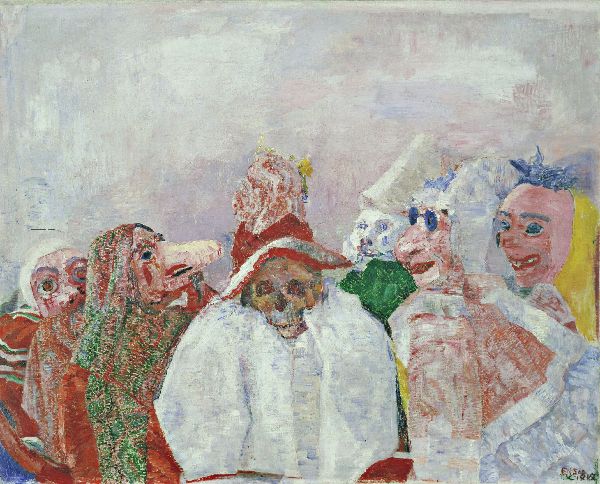 James Ensor, Masks Confronting Death