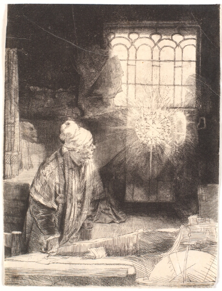 Rembrandt van Rijn, Faust