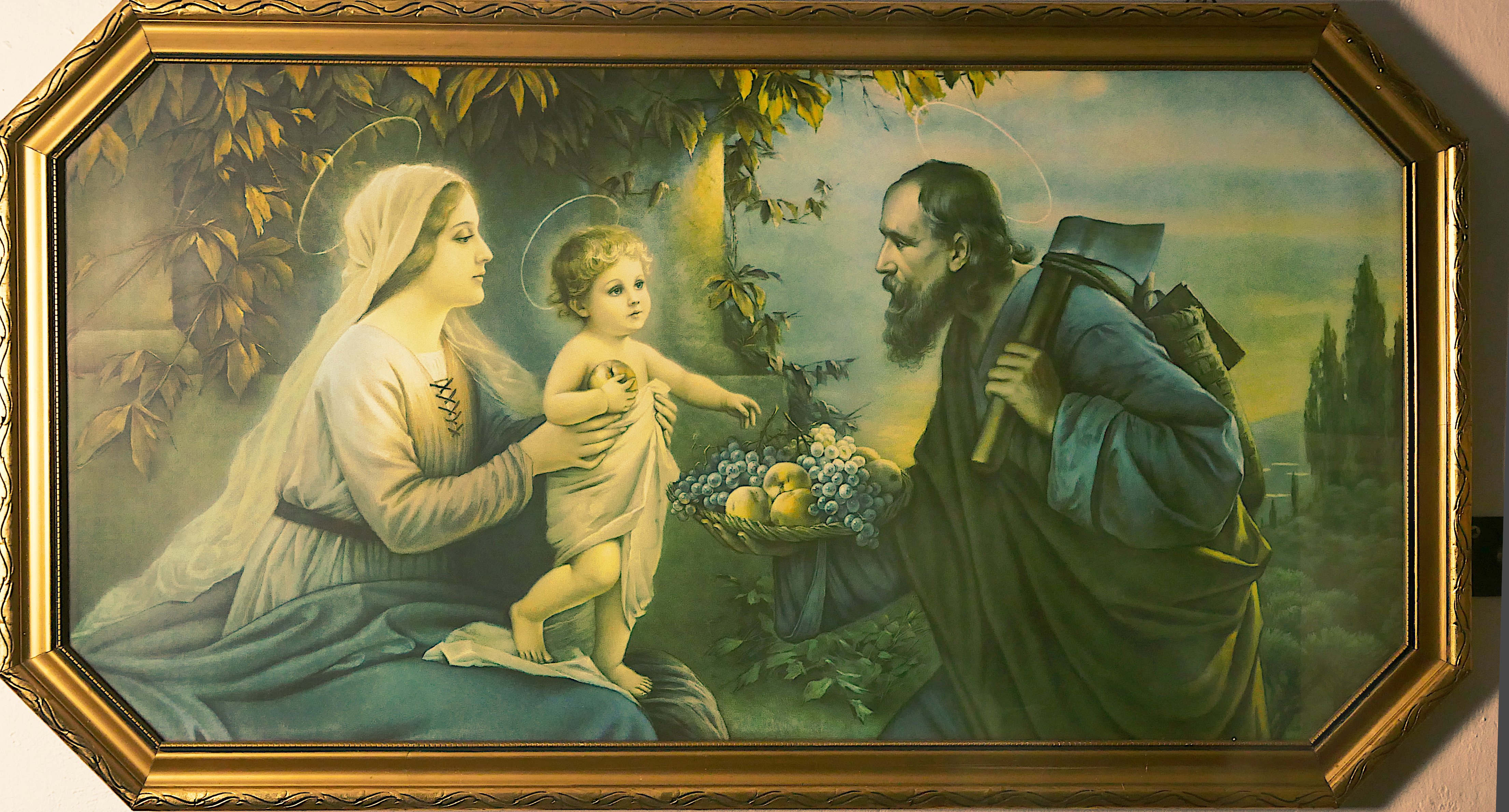 Josef August Untersberger, Schlafzimmerbild Heilige Familie (1)