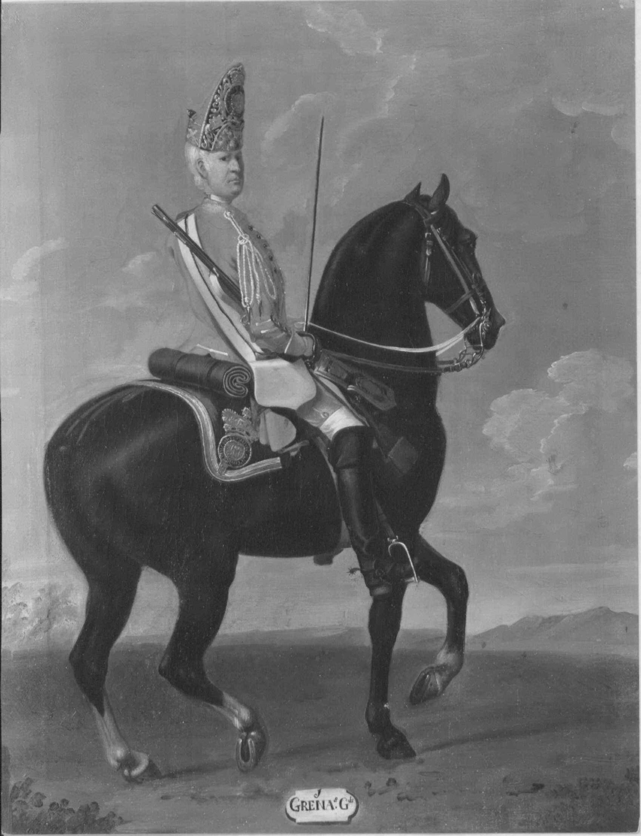 David Morier, Private, 1st Troop of Horse Grenadier Guards, 1751