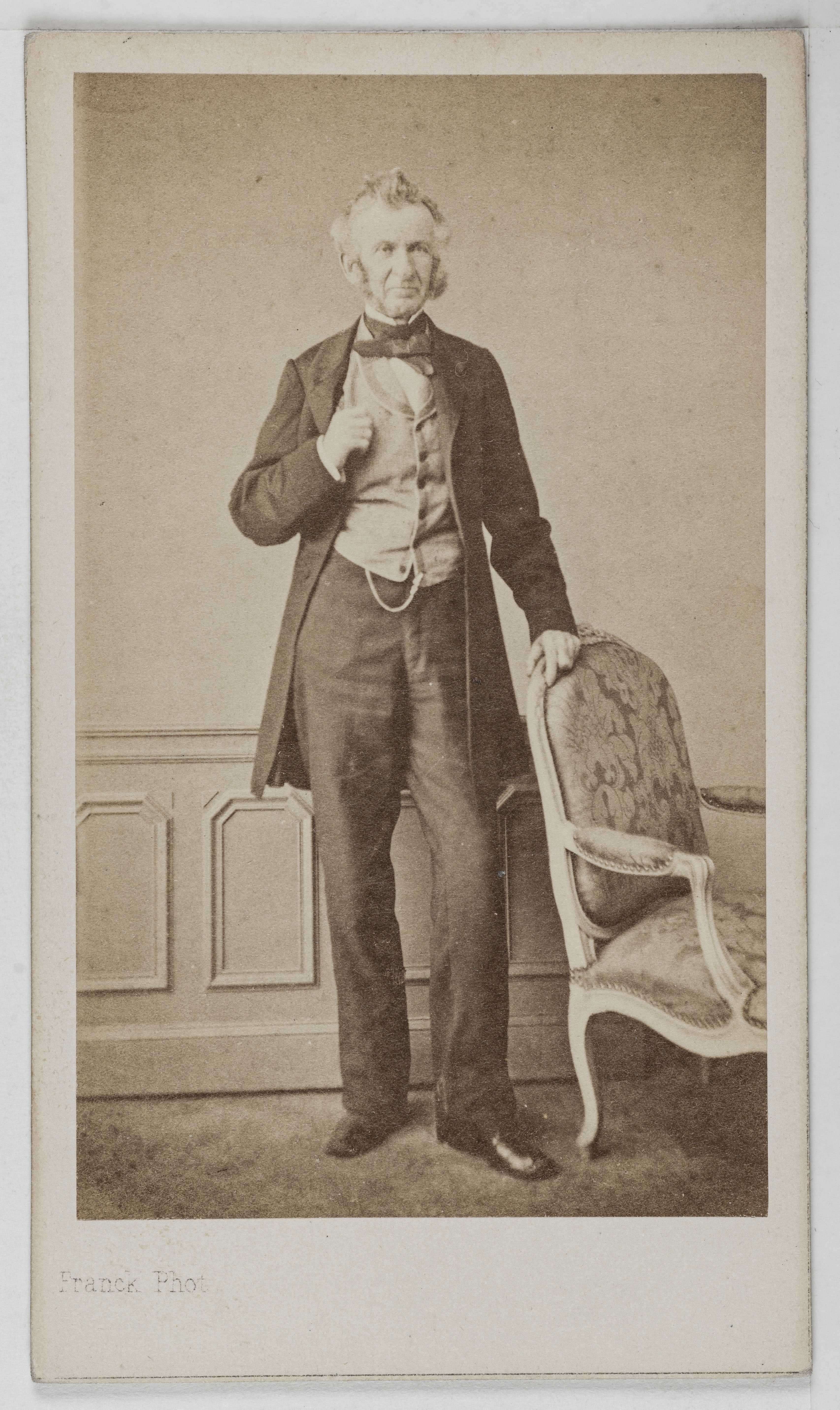 Franck, Portrait du Général Palfrey.
