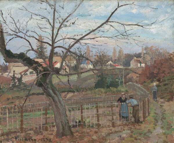 Camille Pissarro, The Fence
