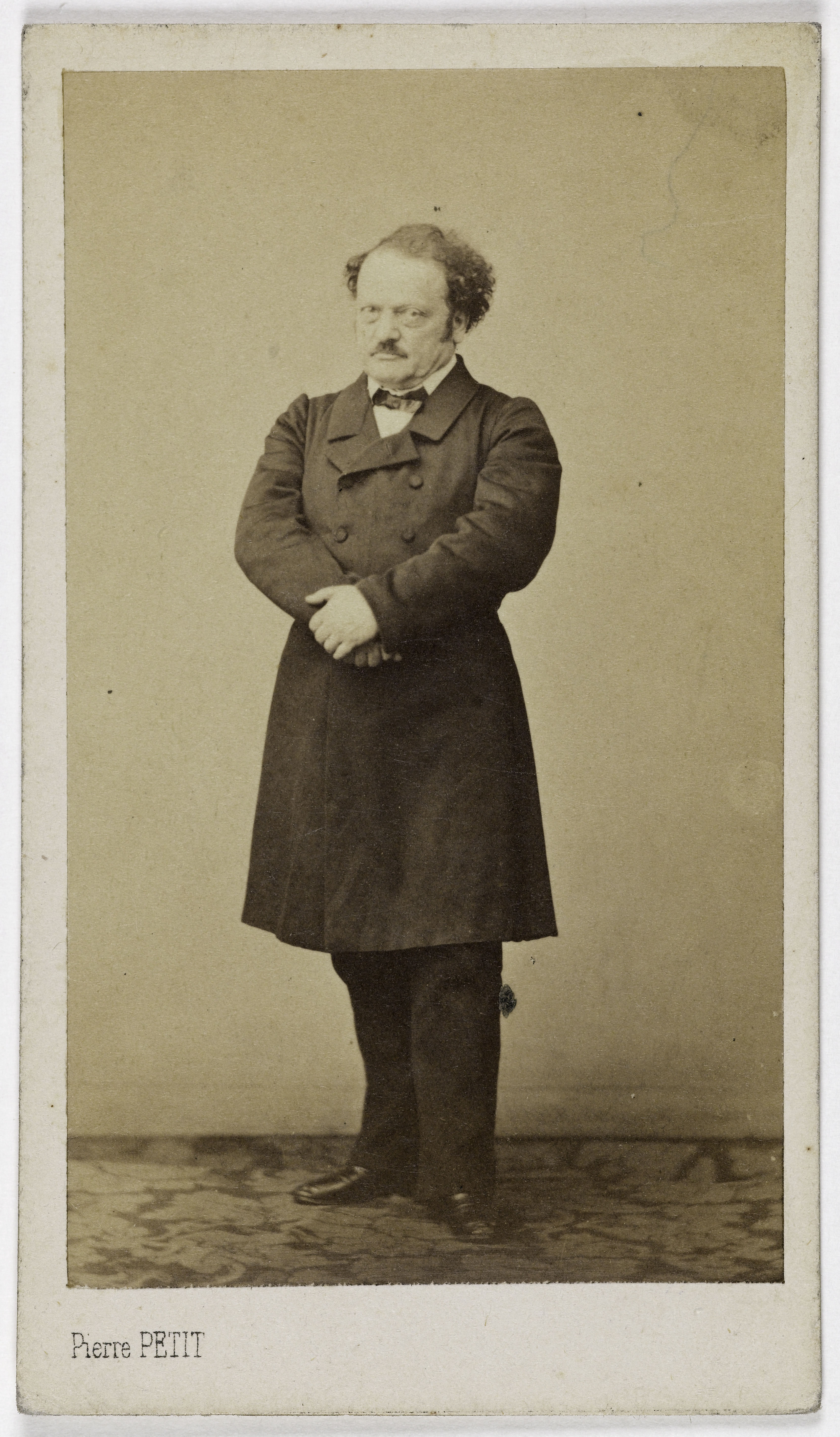 Pierre Petit, Portrait de Gilbert Louis Duprez (1806-1896), (chanteur lyrique)