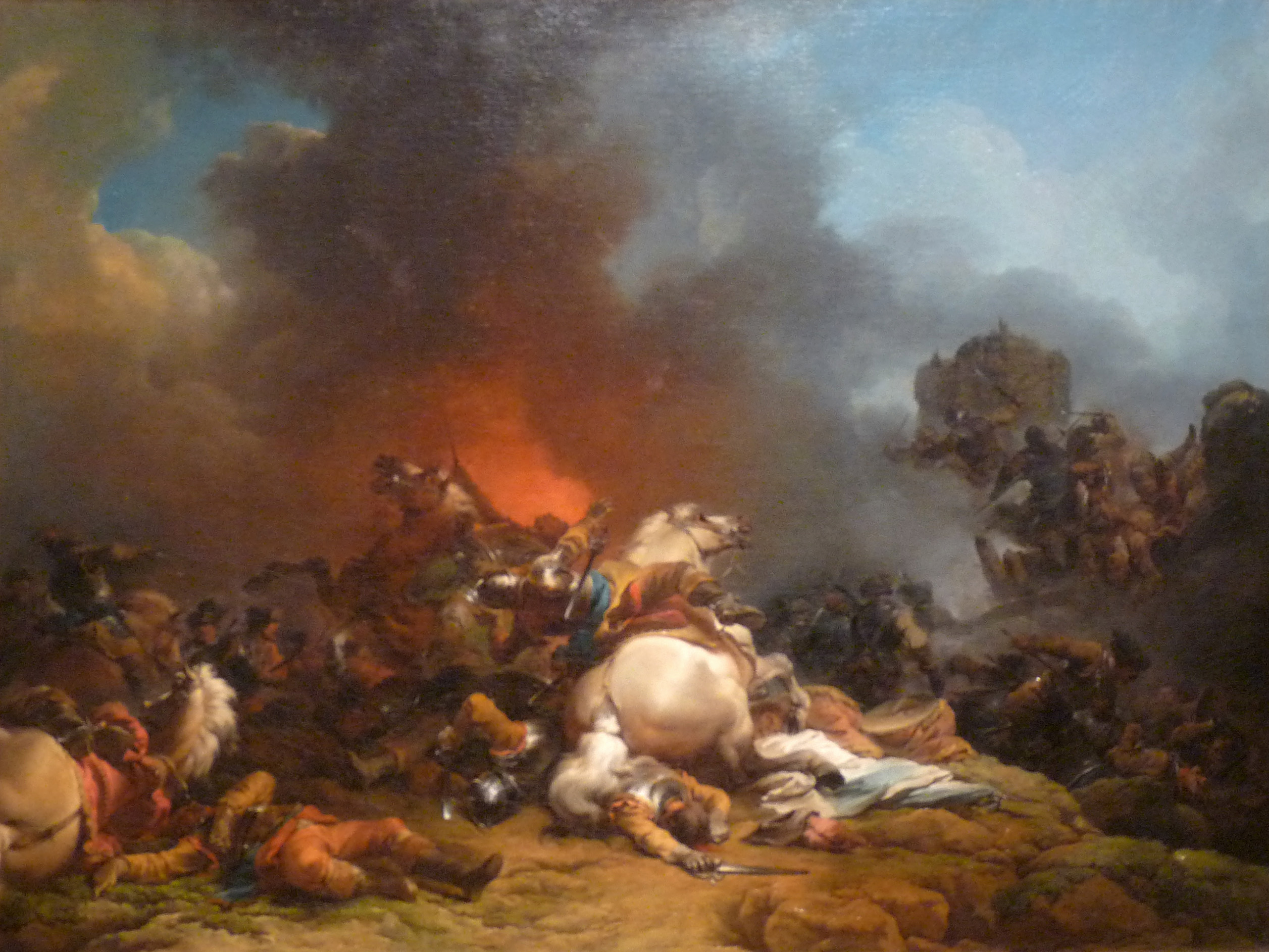Philip James de Loutherbourg, A Battle
