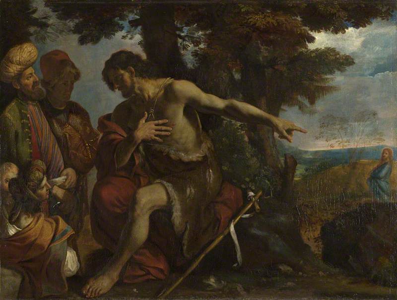 Pier Francesco Mola, Saint John the Baptist preaching in the Wilderness