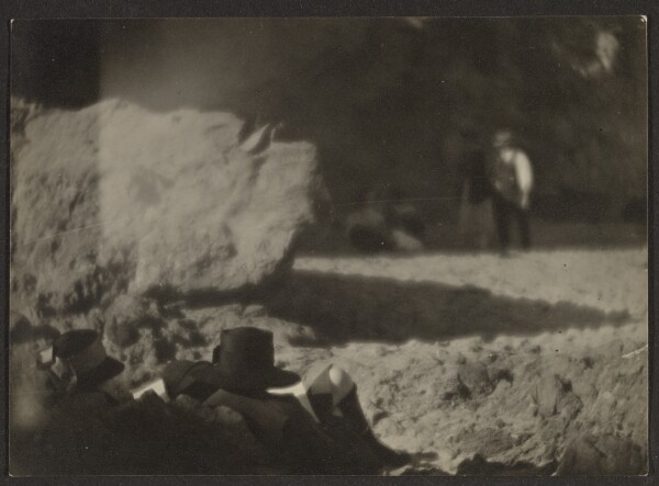 Louis Fleckenstein, [Figures Resting in Landscape]
