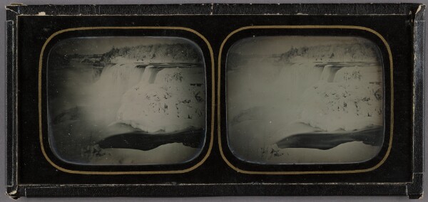 Unknown, [View of Niagara Falls in Winter]
