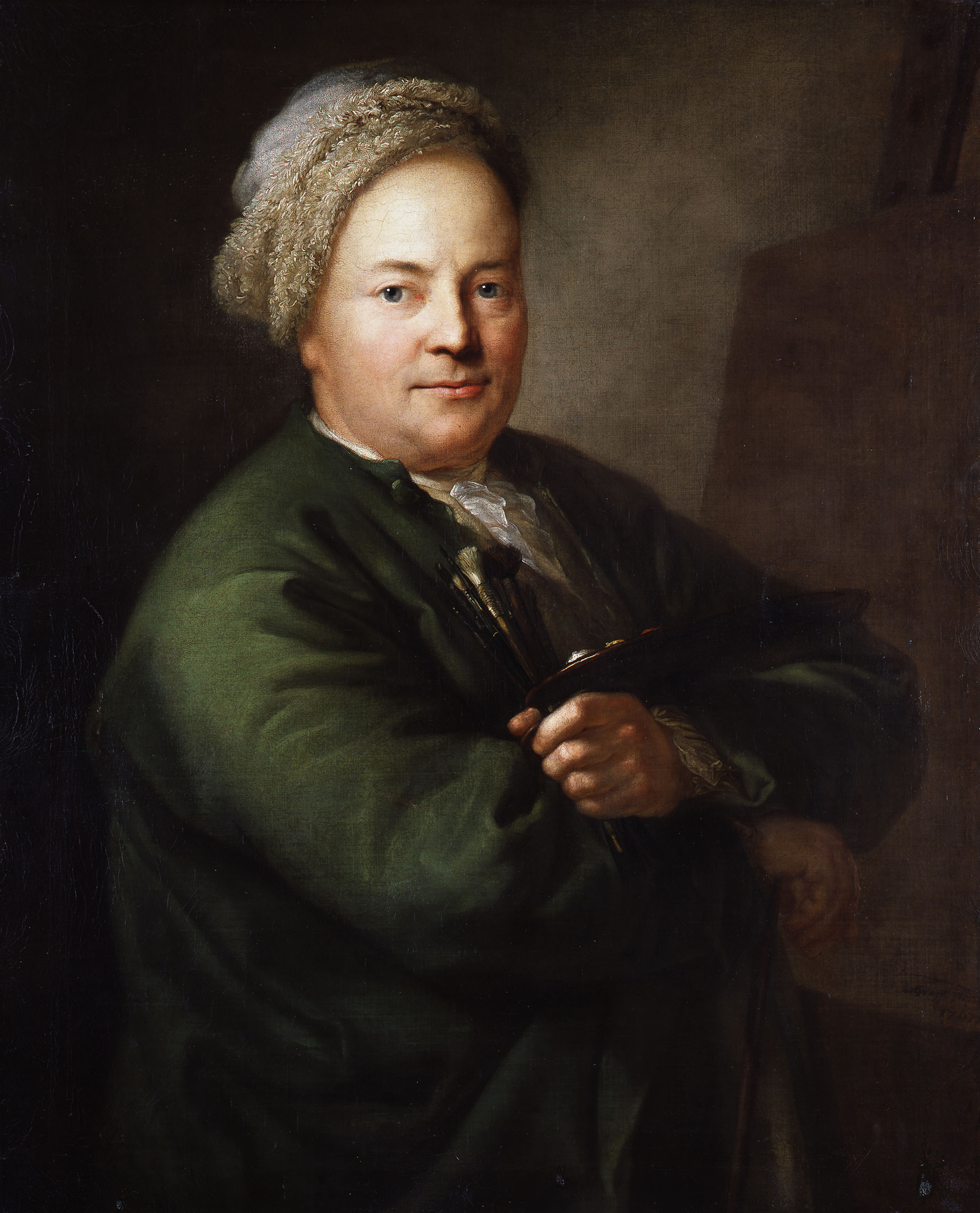 Anton Graff, The Painter Christian Wilhelm Ernst Dietrich (1712-1774)