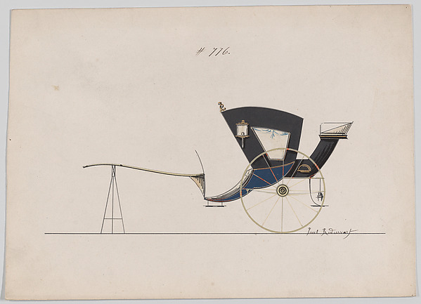 Brewster & Co., Hansom Cab # 776
