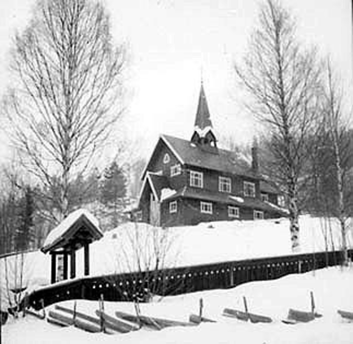 Anno Domkirkeodden, STRANDLYKKJA KAPELL, VINTER