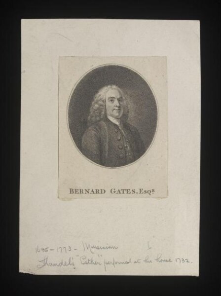 unknown, Bernard Gates
