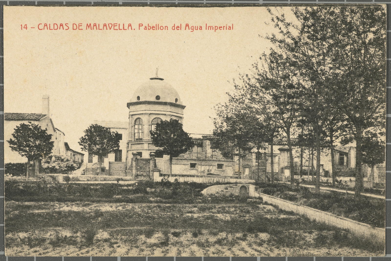 Josep Thomas Bigas, 14 - CALDAS DE MALAVELLA. Pabellon del Agua Imperial