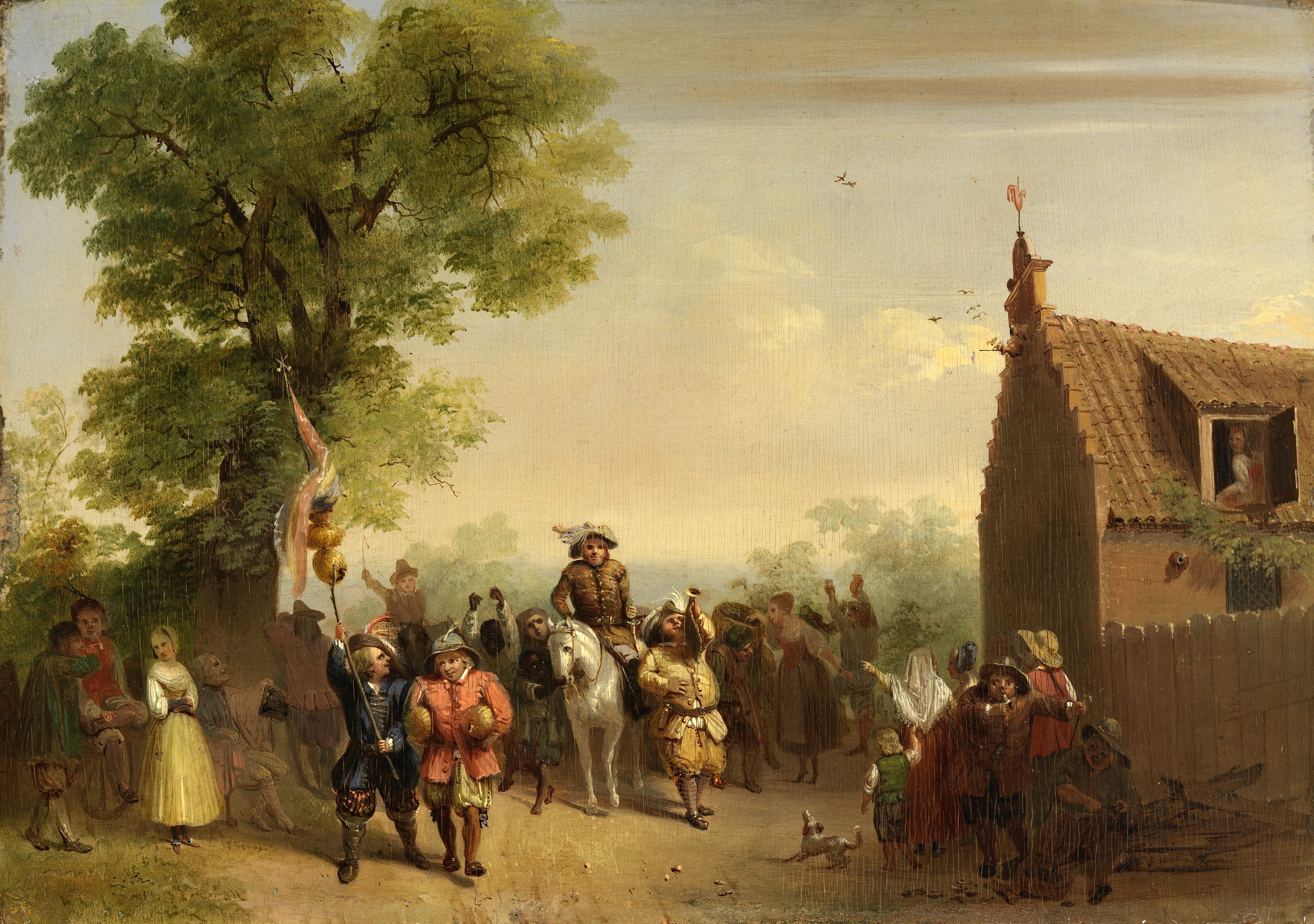 John Gadsby Chapman, Triumph of Stoffel Brinkerhoff, on His Return from His Conquests in the East