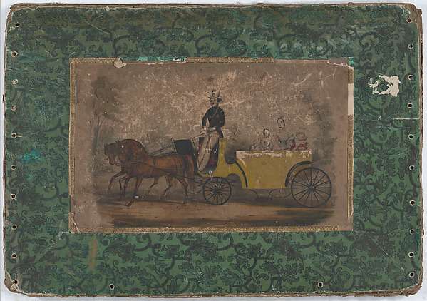 Anonymous, British, 19th century, Portfolio Cover for a Collection of Caricatures and Satires