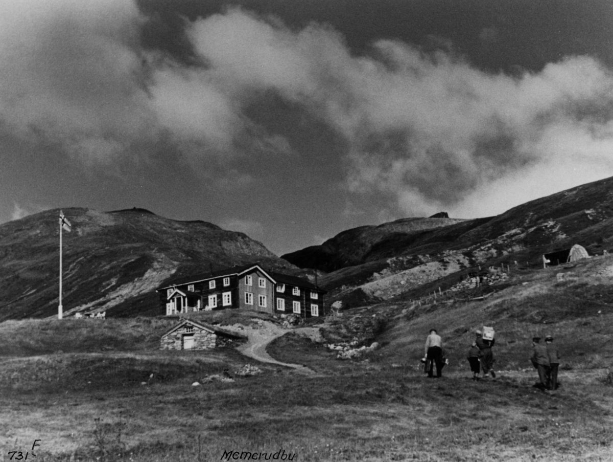Anders Beer Wilse, Jotunheimen, Memerubu, Friluftsliv/Sport, Turgåing