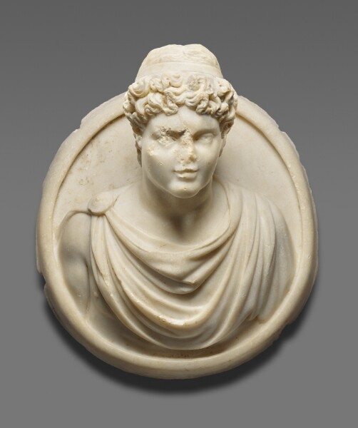 Unknown, Medallion with the Bust of a Young Man