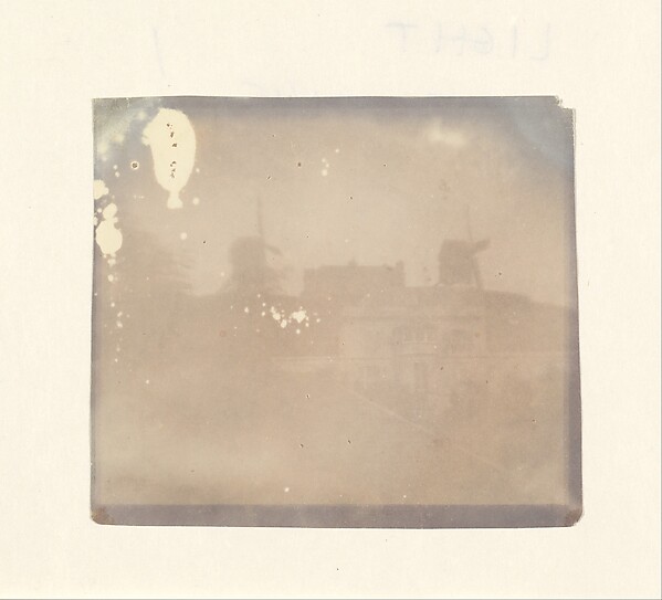 Hippolyte Bayard, [Windmills, Montmartre]