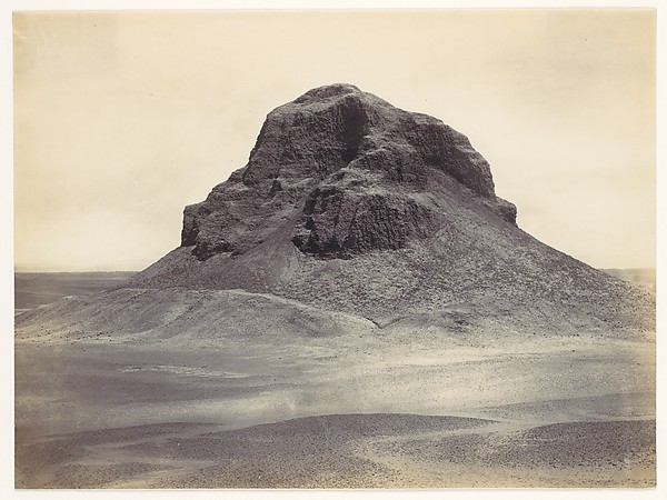 Francis Frith, [Pyramid at Dahshûr]