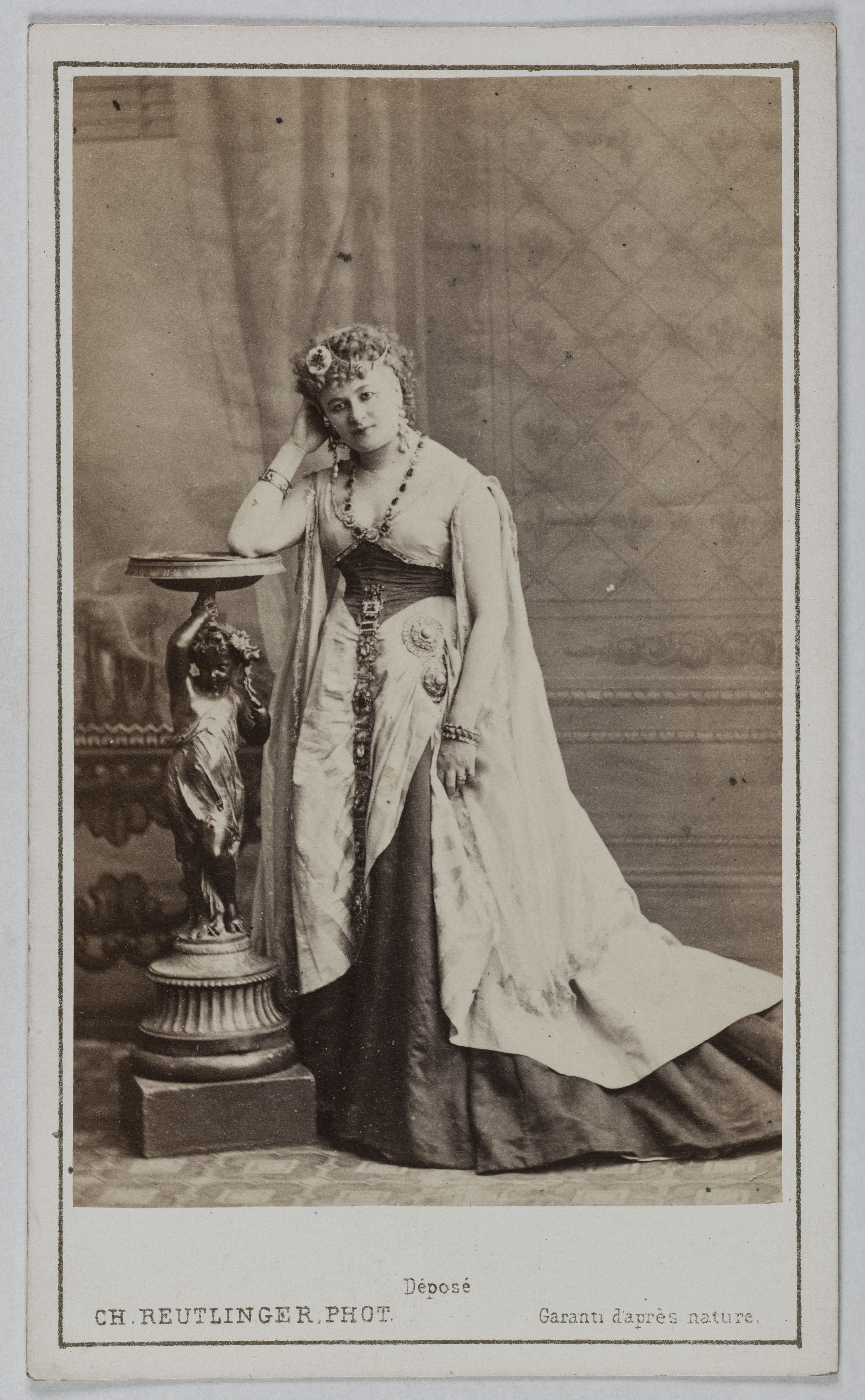 Charles Reutlinger, Portrait de Fonti (actrice)