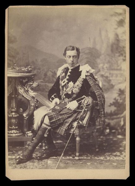 W. & D. Downey, Portrait of Prince Leopold, Duke of Albany