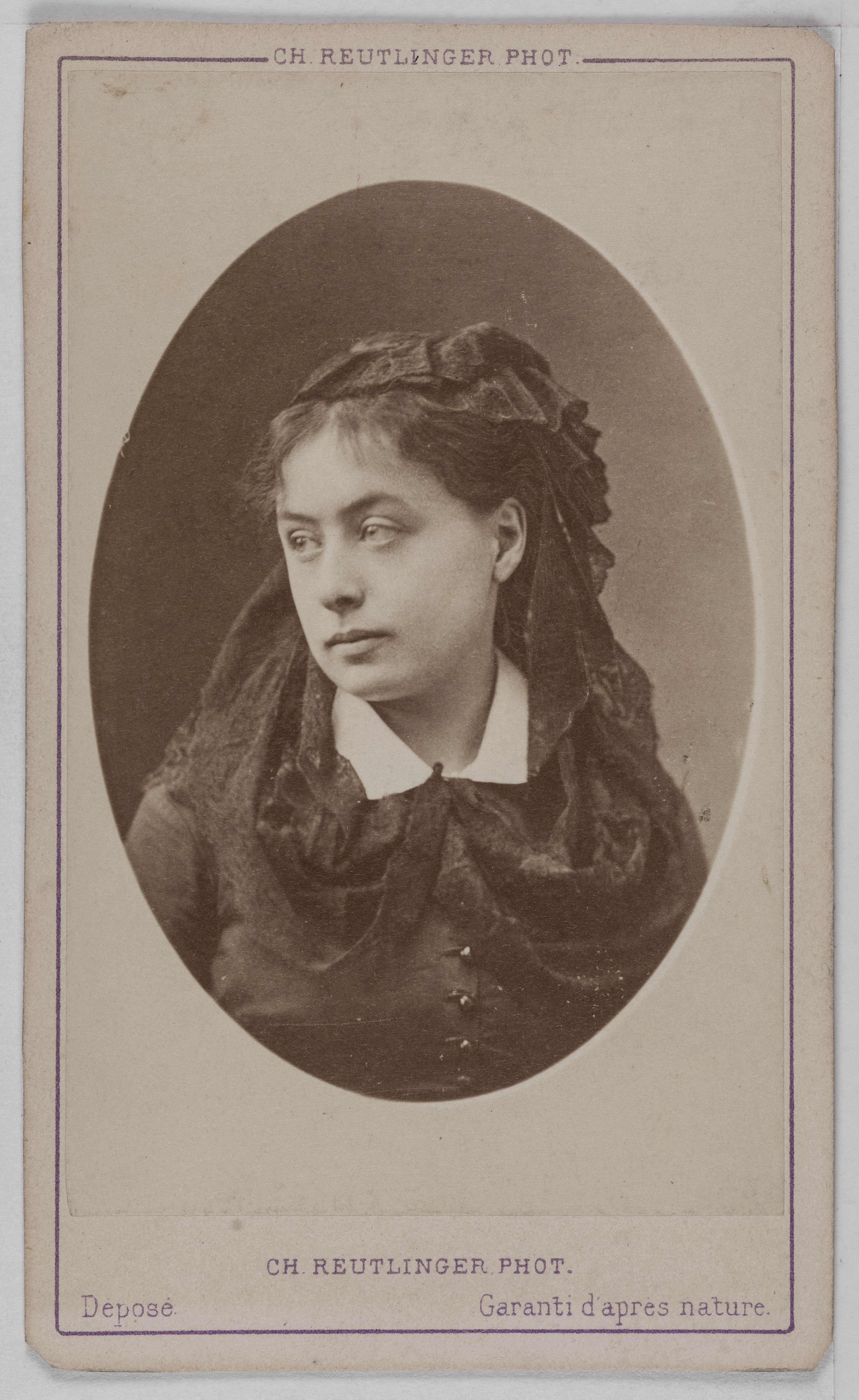 Charles Reutlinger, Portrait de Marie Laure, (Mme Bertrand de Saint Rémy), (actrice)