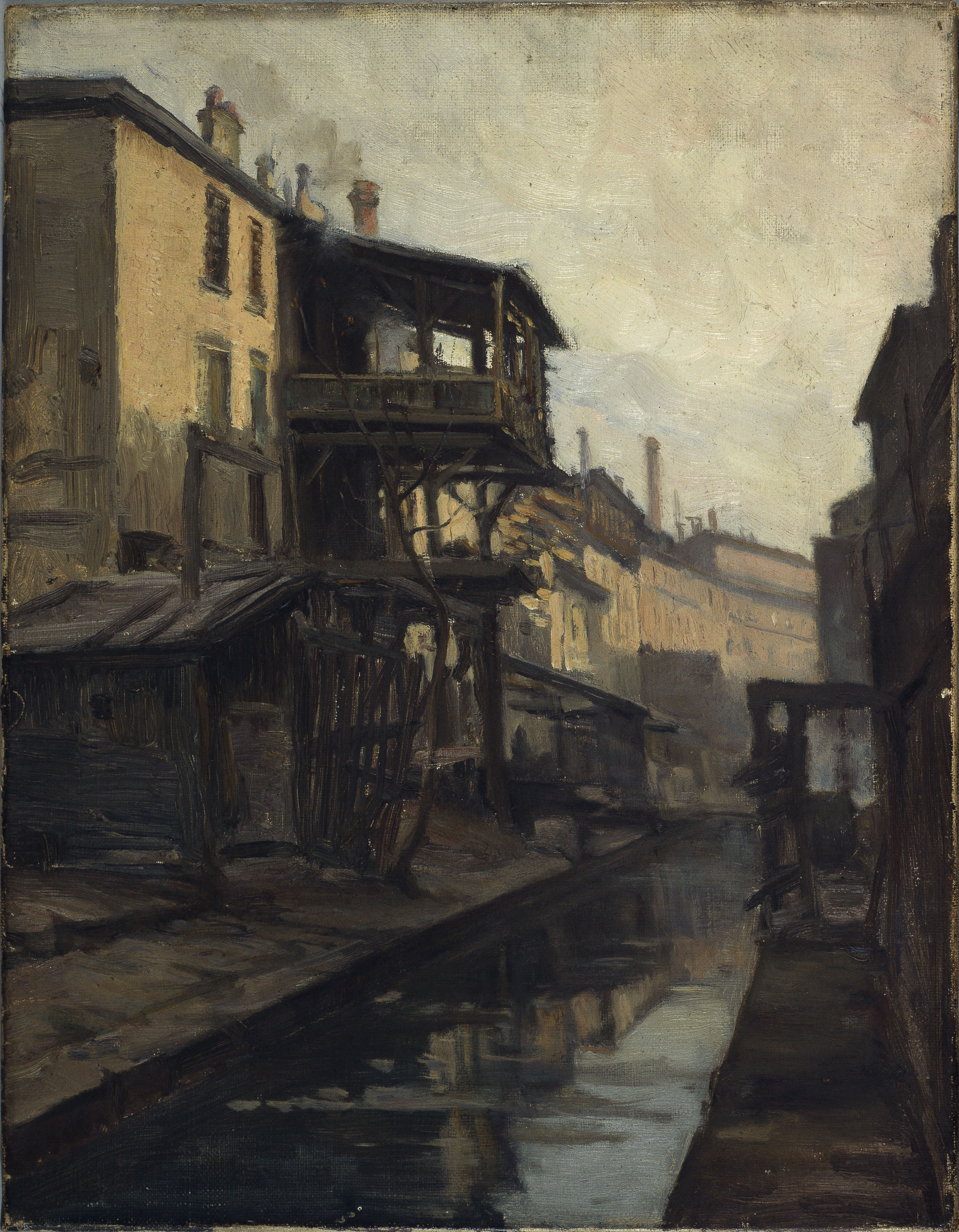 Germain Eugène Bonneton, La Bièvre, rue des Cordelières