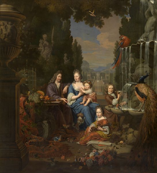 Michiel van Musscher, The Artist and his Family