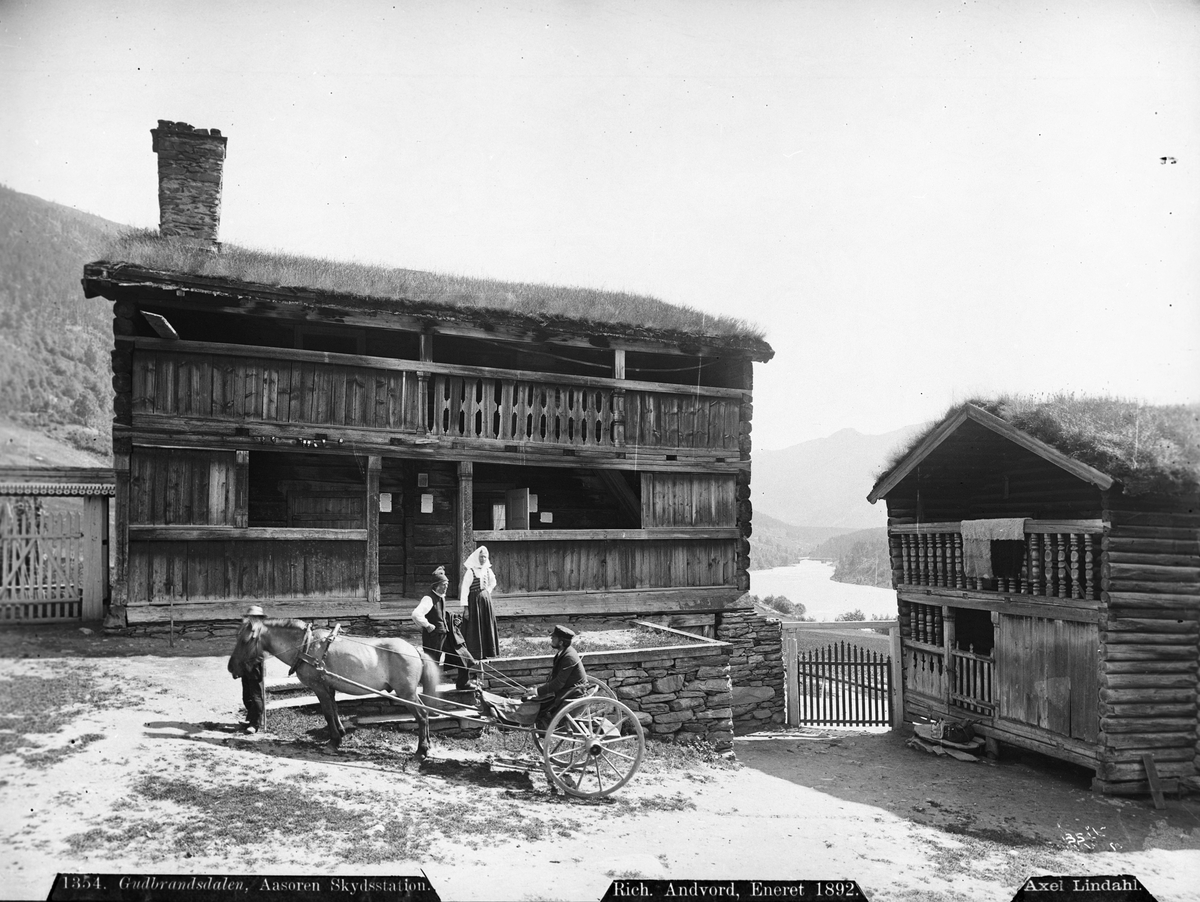 Axel Lindahl, "Prot: Åasøren Skydsstation