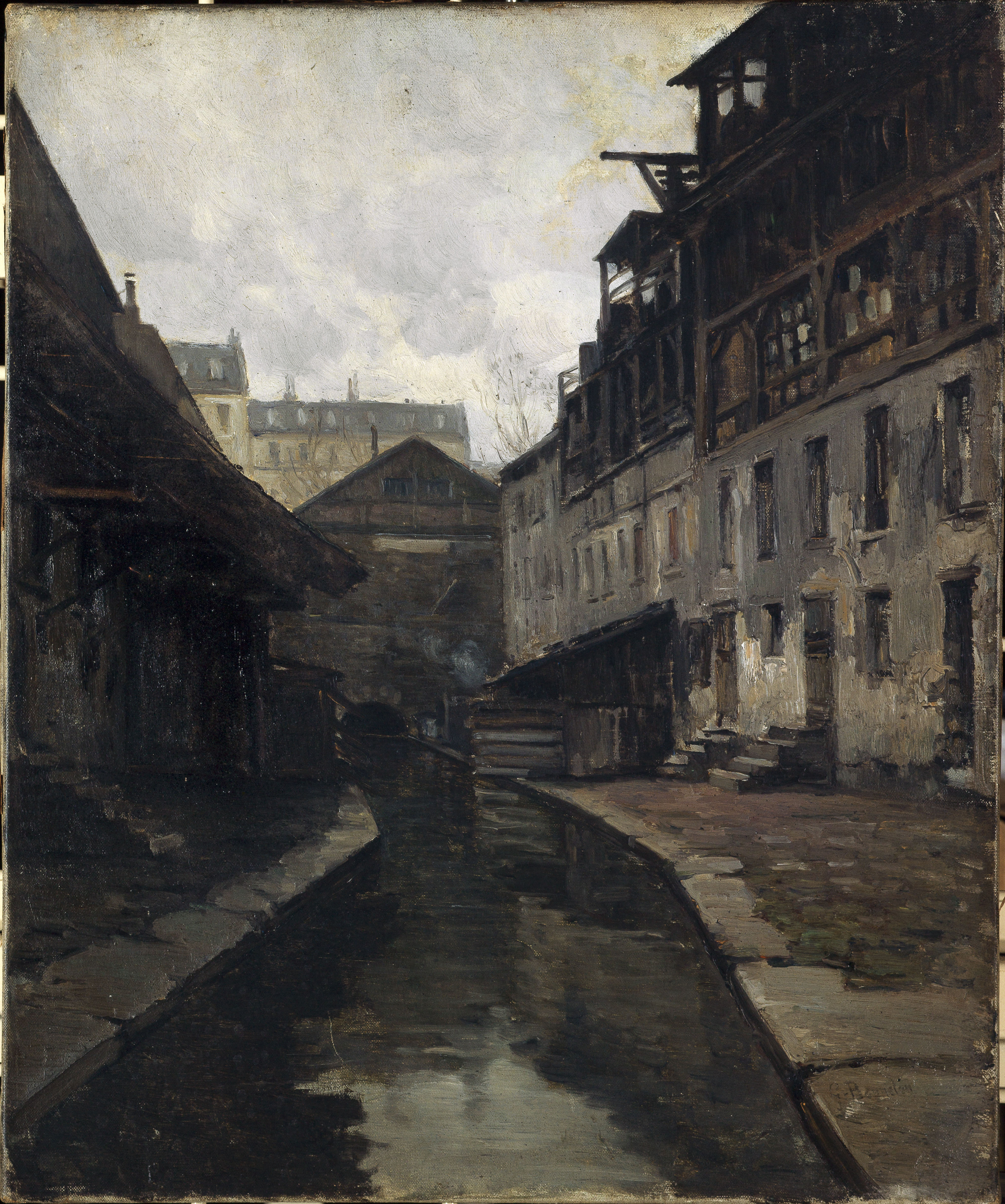 Germain Eugène Bonneton, La Bièvre, entre la rue Pascal et la rue Broca