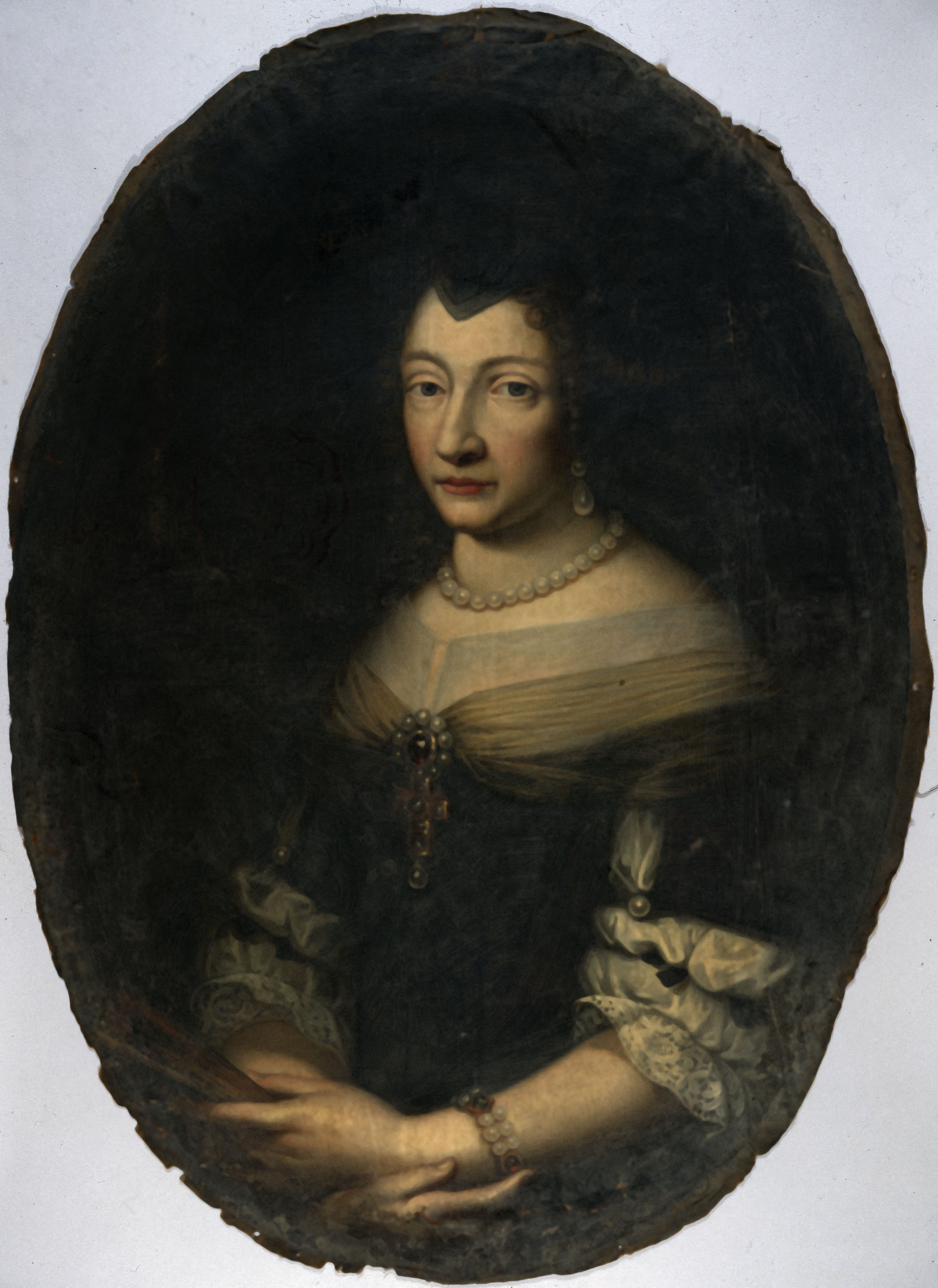Anonyme, Portrait de Marie Pastoureau.