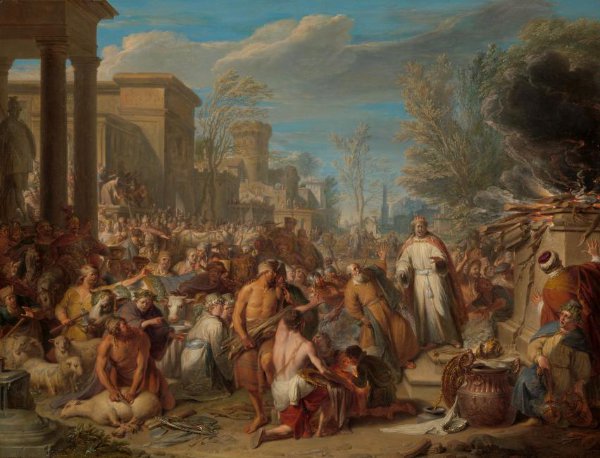 Jacques Ignatius de Roore, De afgoderij van Jerobeam