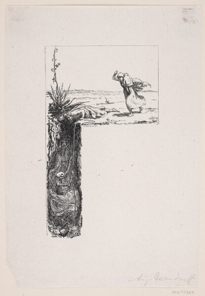 F. Hendriksen, Illustration til "Flinchs Almanak"