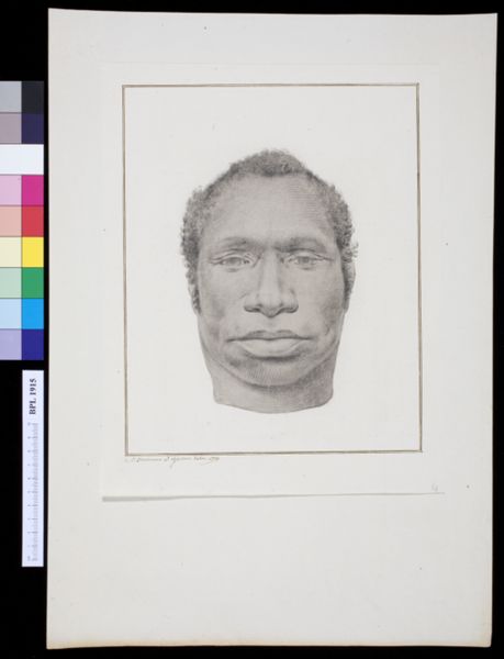 M Houtman, Head of a black man