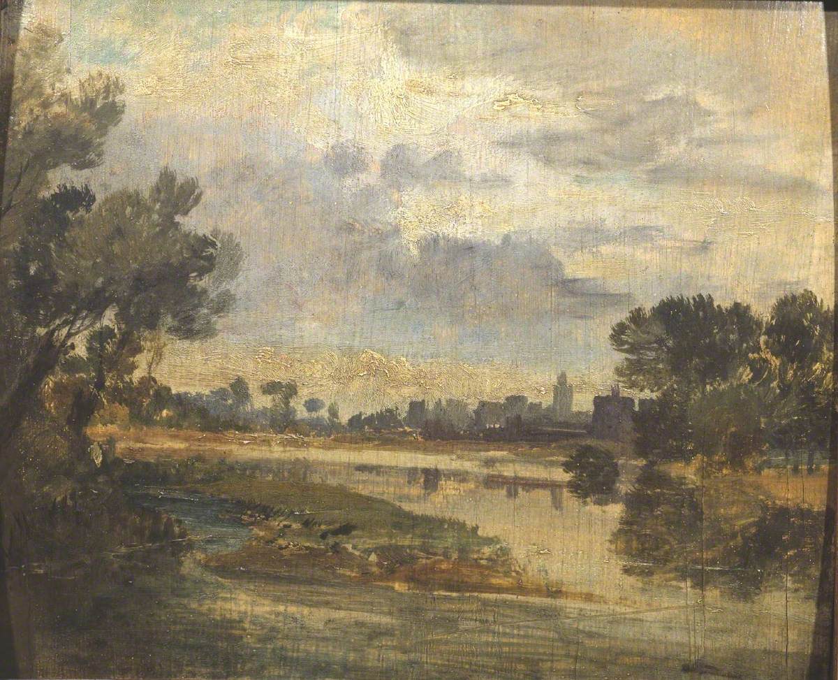 J. M. W. Turner, On the Thames (?)