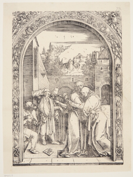 Albrecht Dürer, Joakim og Anna mødes ved Den Gyldne Port