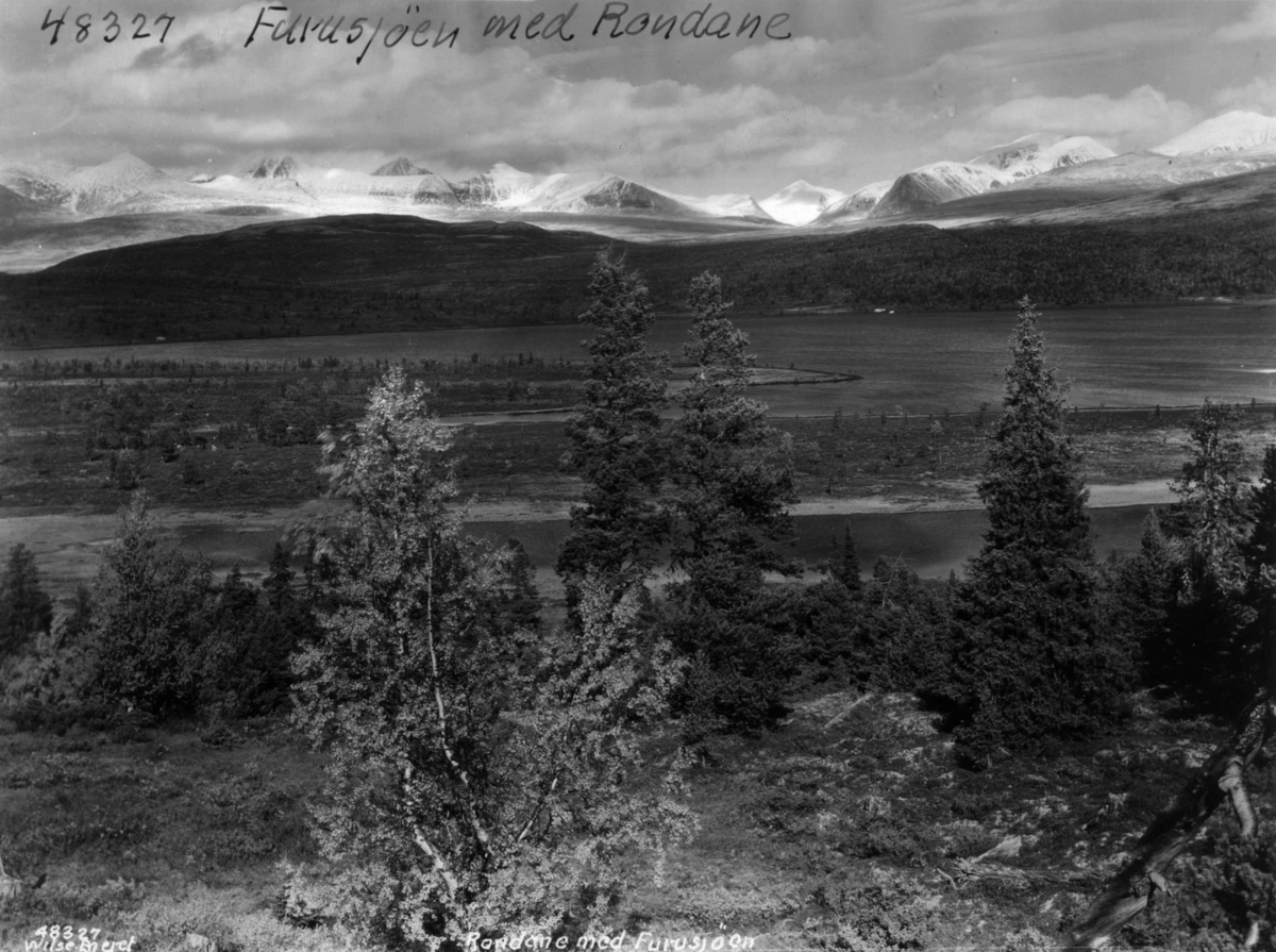 Anders Beer Wilse, Furusjoen, Mot Rondane, Landskap