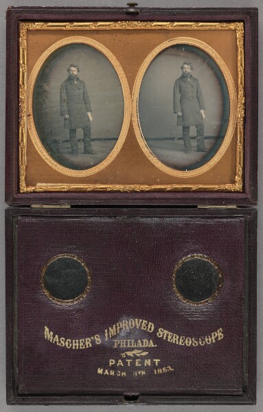 Unknown, [Portrait of a Bearded Man]