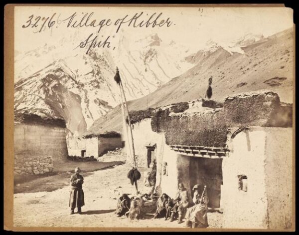 Francis Frith, Village of Kibber.  Spiti
