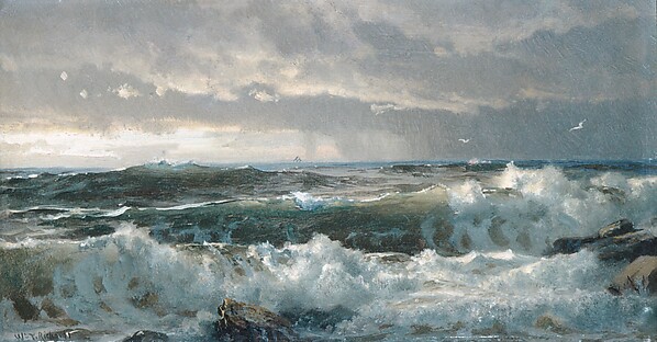 William Trost Richards, Surf on Rocks