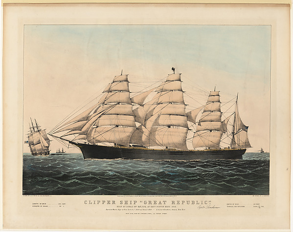Joseph B. Smith, Clipper Ship "Great Republic"
