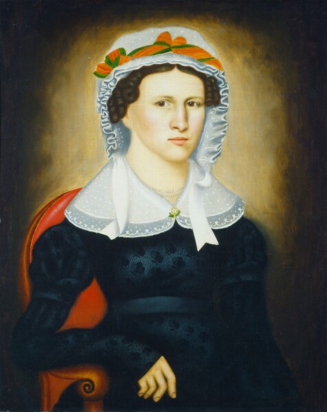 Erastus Salisbury Field, Wife of Man with Vial