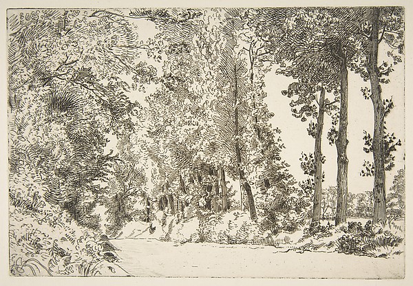 Félix Bracquemond, Rue des Bruyères, à Sèvres