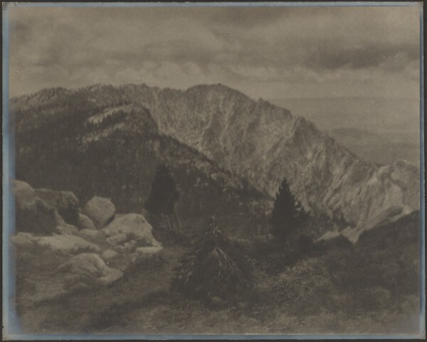 Louis Fleckenstein, [Landscape with Boulders and Trees]