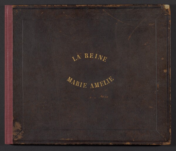 André Adolphe-Eugène Disdéri, La Reine Marie Amelie. (cover title) [Mixed collection of interiors, works of art & country views]