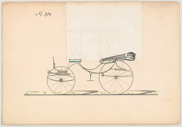 Brewster & Co., Design for Cabriolet, no. 394